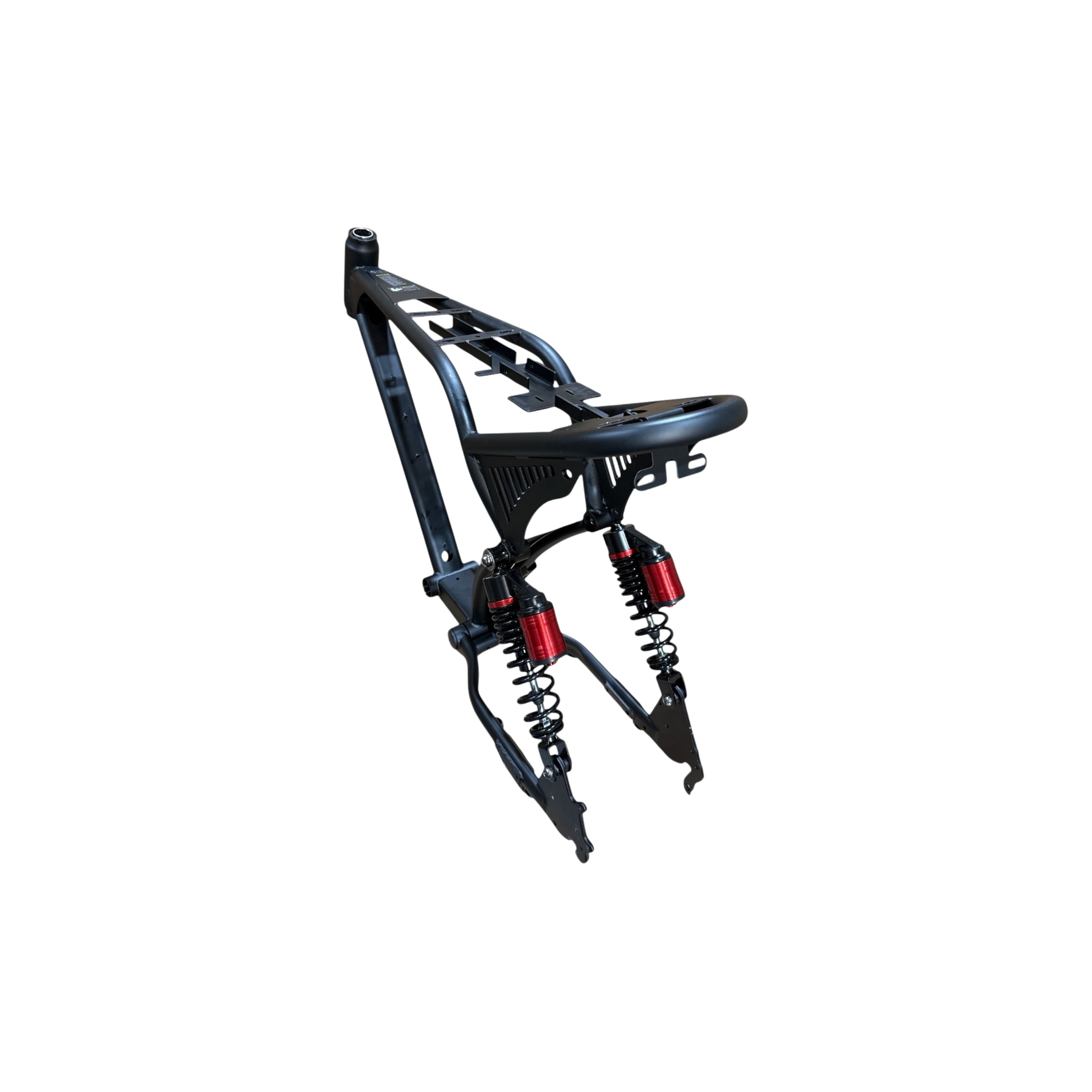 Fatbike Frame Ouxi V8 Max (Ultra) met dubbele accu + GRATIS Dubbele Vering | Frame V8 max Ultra - Zwart Frame voor Fatbike | Origineel Frame voor de Ouxi V8 Max Fatbike