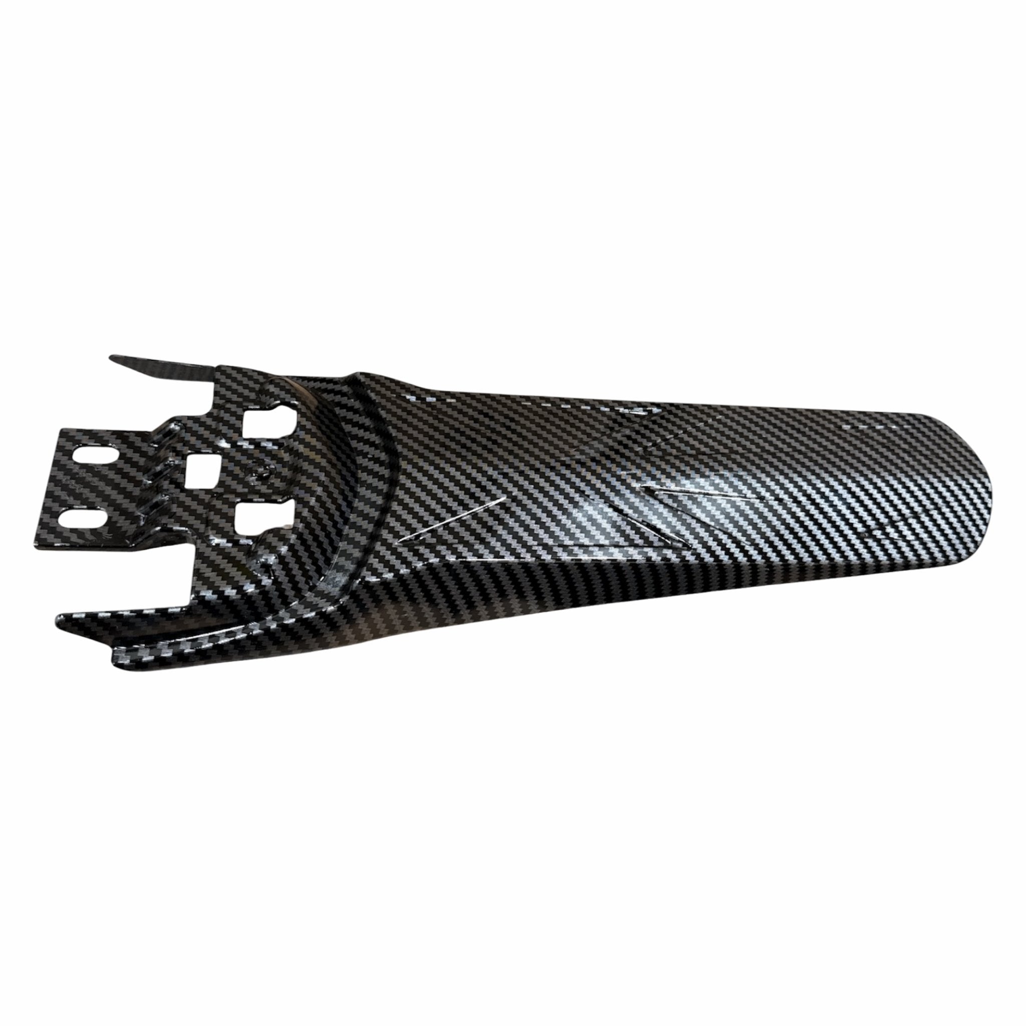 OUXI GT2000 Achterspatbord Zwart Carbon Look | Fatbike Achter Fender - skinnybike - OUXI GT2000 Onderdelen