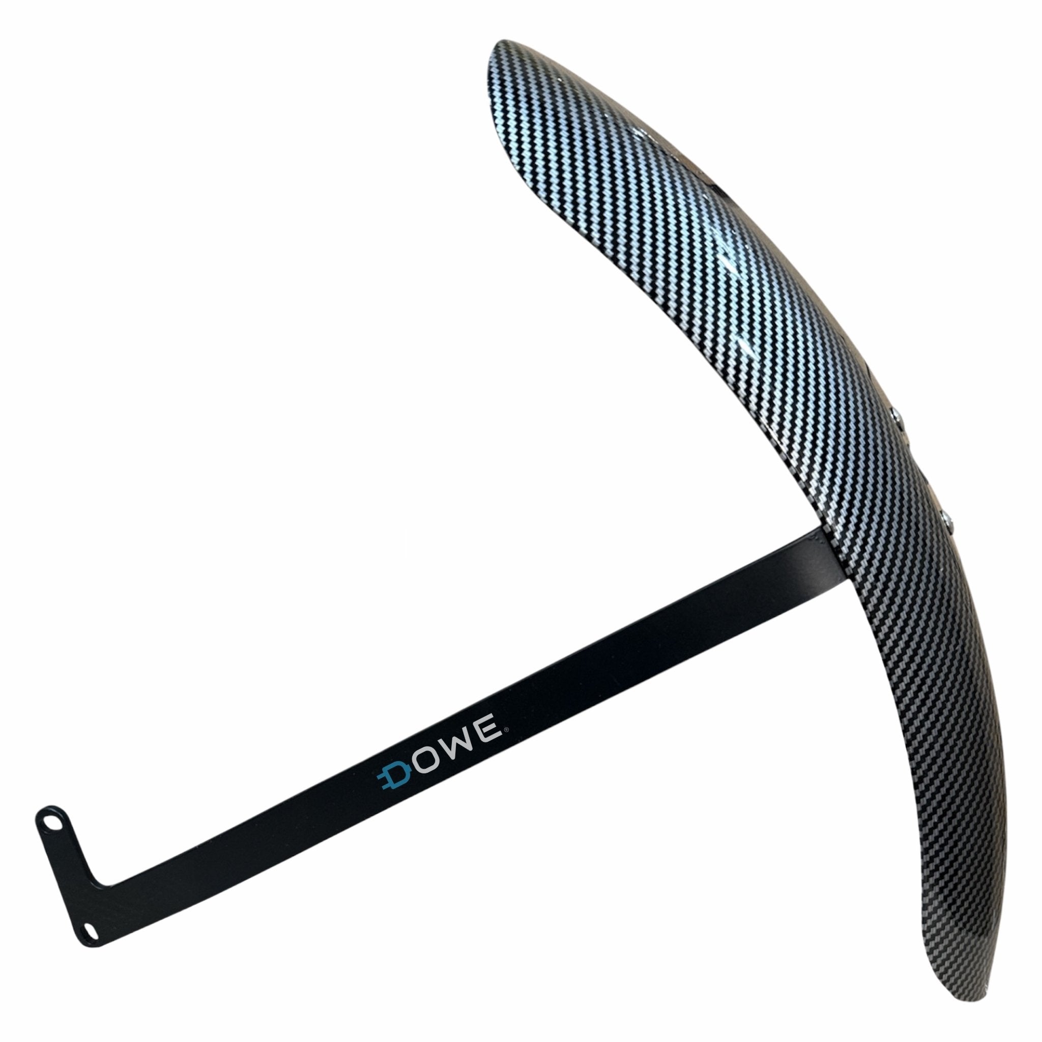 OUXI GT2000 Achterpatbord Zwart - Carbon look – Origineel ouxi GT2000 skinnybike Spatbord - incl. beugel - OUXI GT2000 Onderdelen