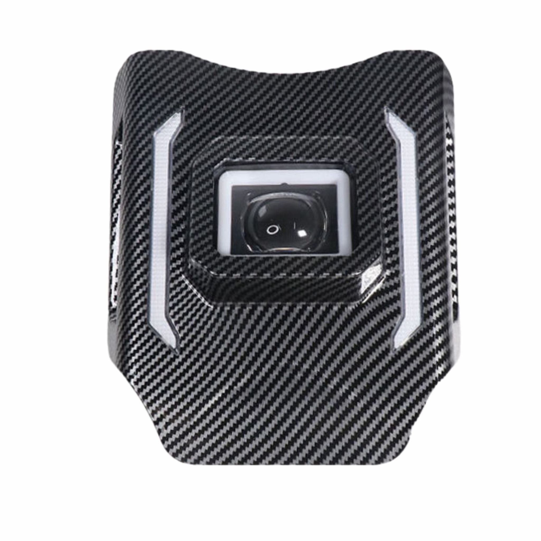 GT2000 Ouxi Koplamp met Knipperlicht – Fatbike LED Koplamp met 5-Pins Aansluiting - Carbon look - OUXI GT2000 Onderdelen