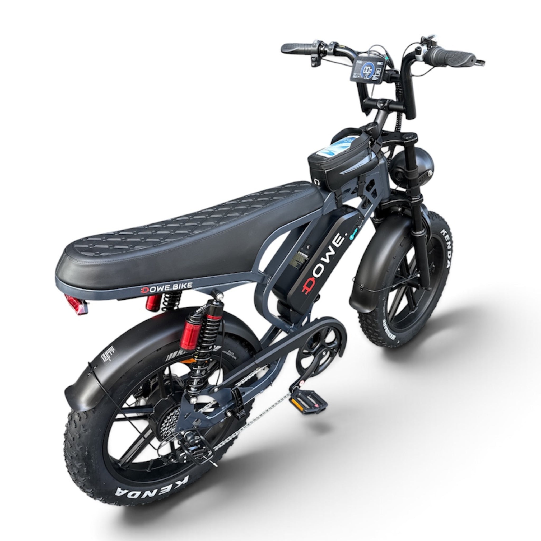 Dowe V20 Pro Limited Fatbike - Donker Grijs | Volledig Uitgerust + Gratis Accessoires - 18,2AH Accu