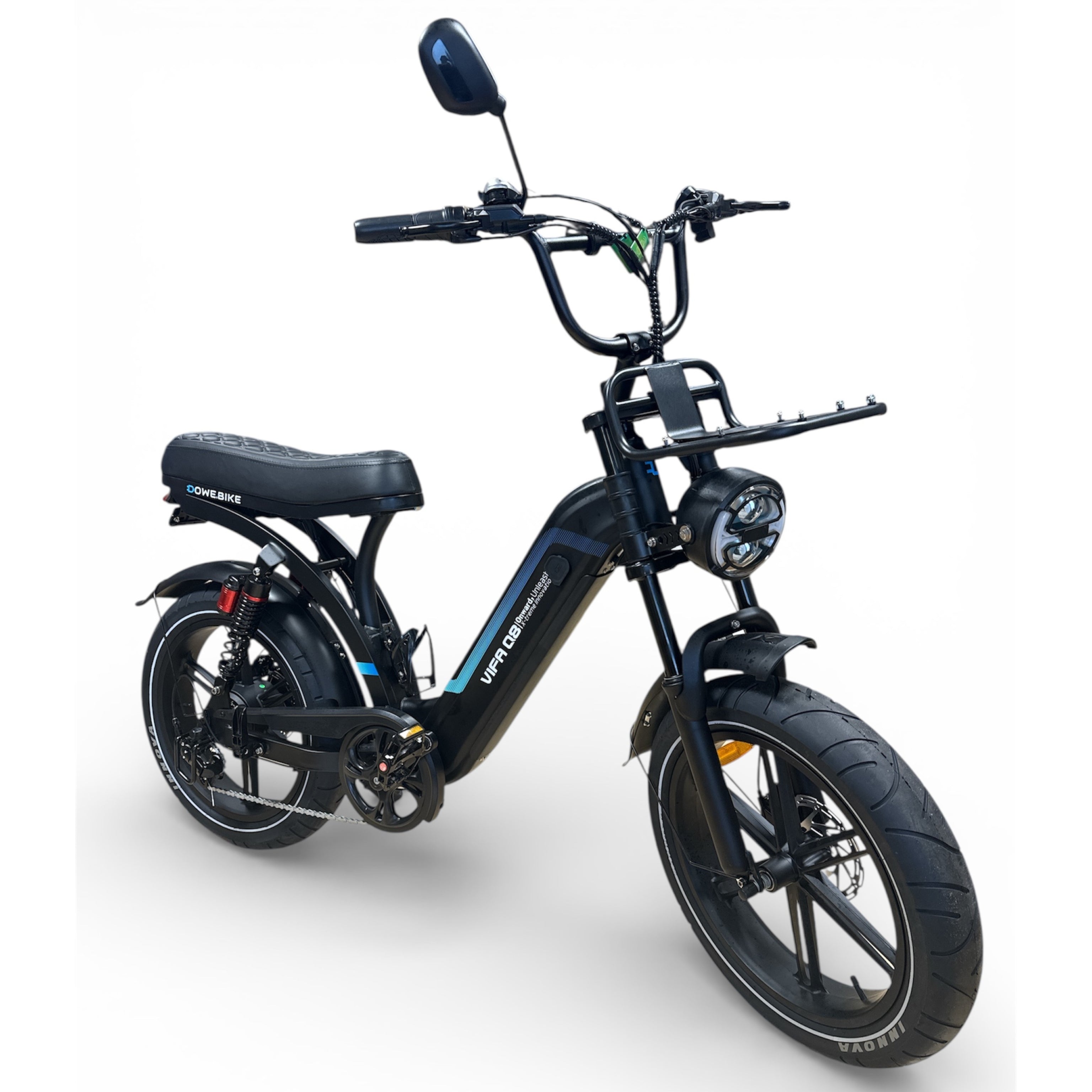Elektrische fatbike 250W Dowe Q8 met lage instap