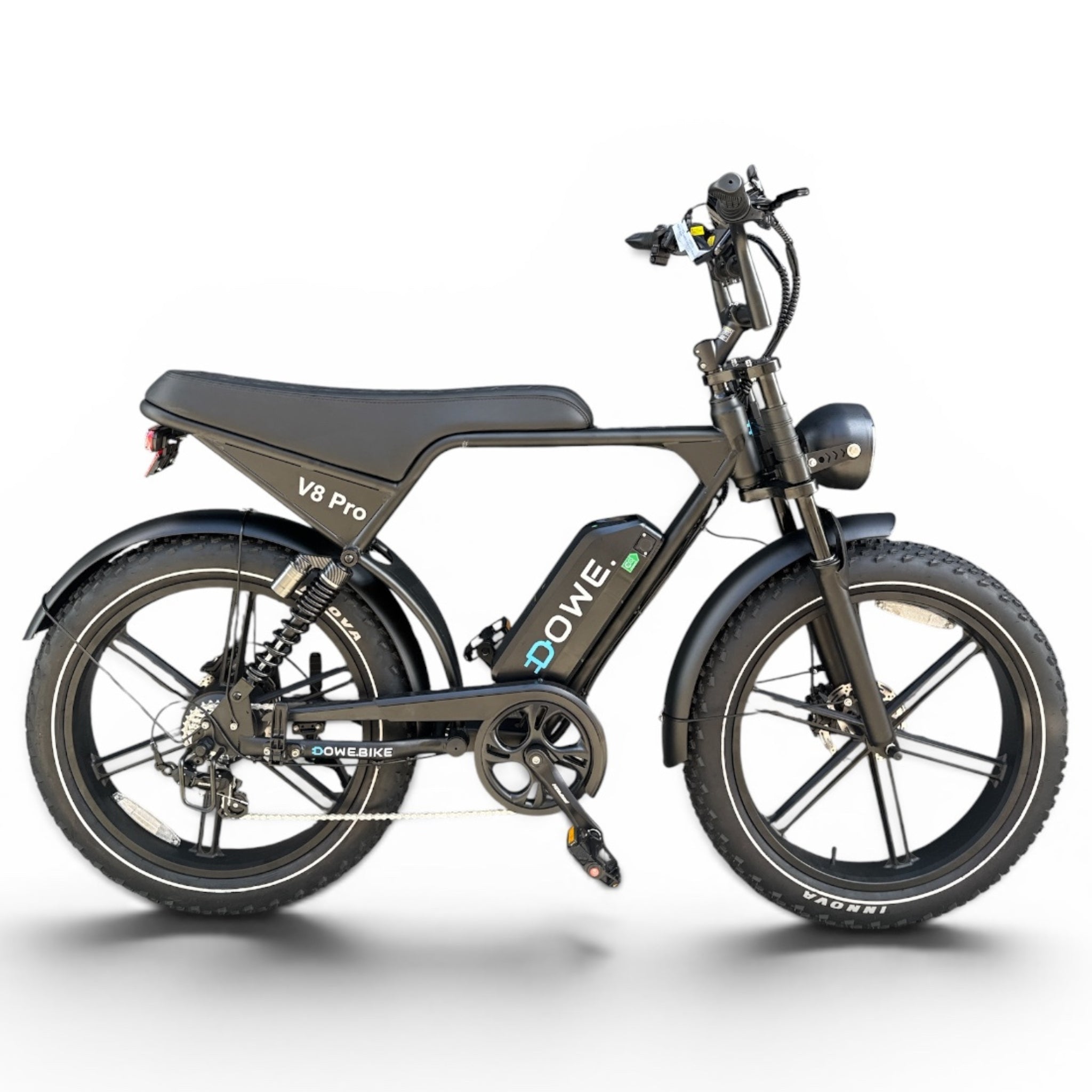 DOWE V8 PRO 24 Inch Elektrische Fatbike XL | 250W Motor | 15Ah Accu | 25 km/u + NFC Display + Gratis Accessoires