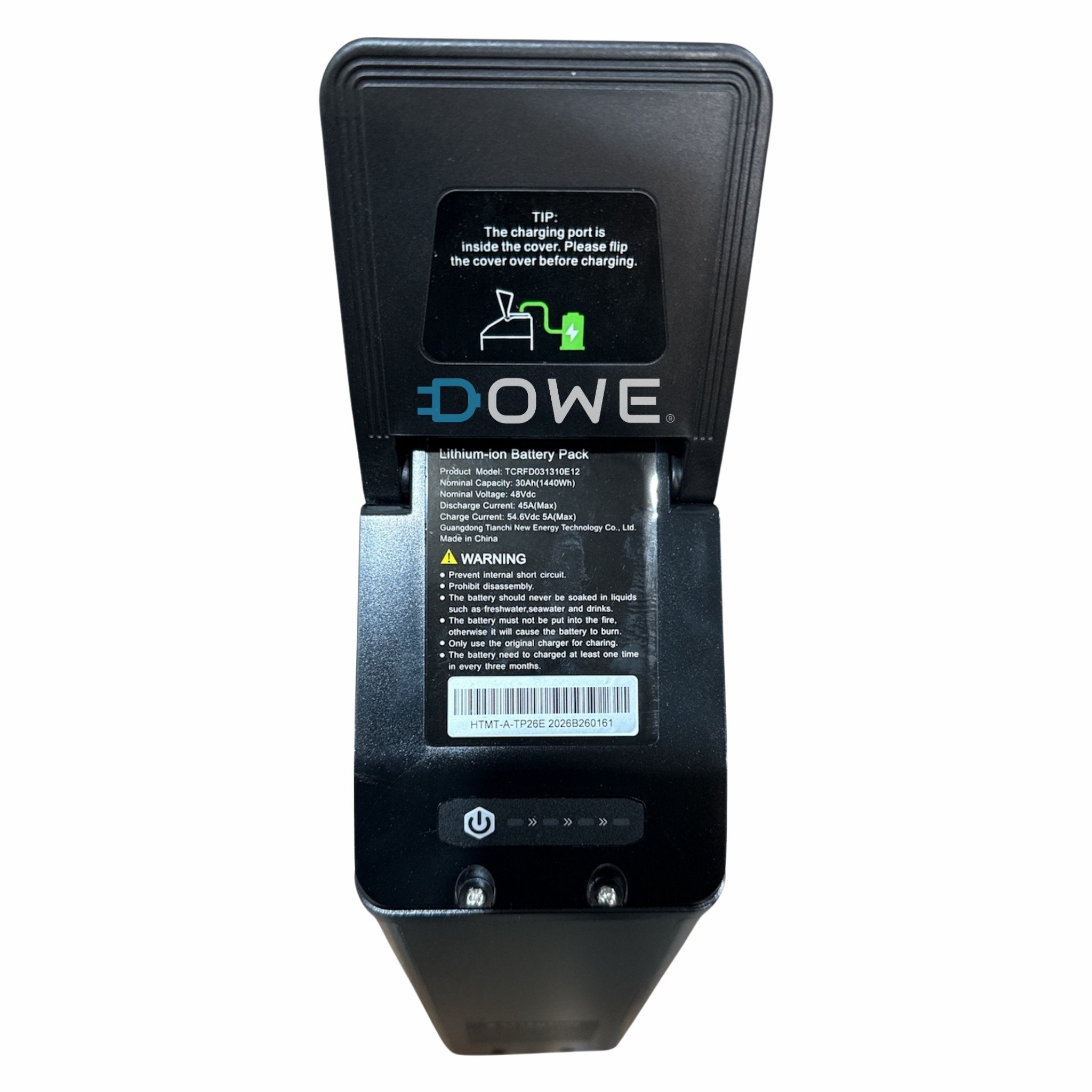 Ouxi GT2000 Accu 30Ah – Complete E-bike Batterij GRIJS (Zonder Oplader) | Krachtige Vervangingsaccu - OUXI GT2000 Onderdelen